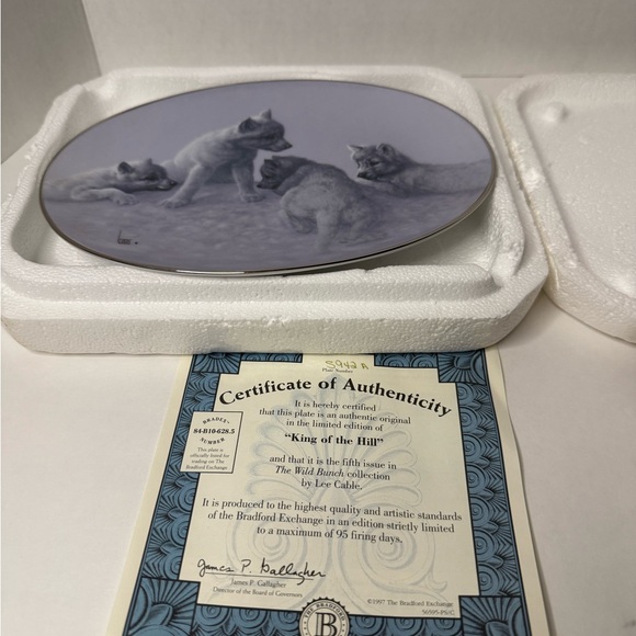 Bradford exchange "King of the Hill "fifth issue of the Wild Bunch collection - Picture 2 of 5